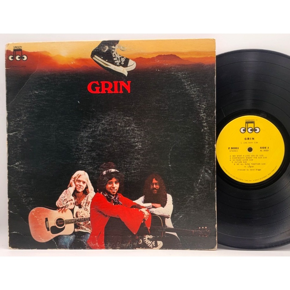 Grin - Self Titled - Rock LP Record Spindizzy